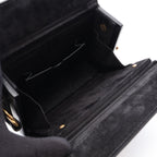 Dior Shoulder Bag Addict Small Box Black Leather — view 3