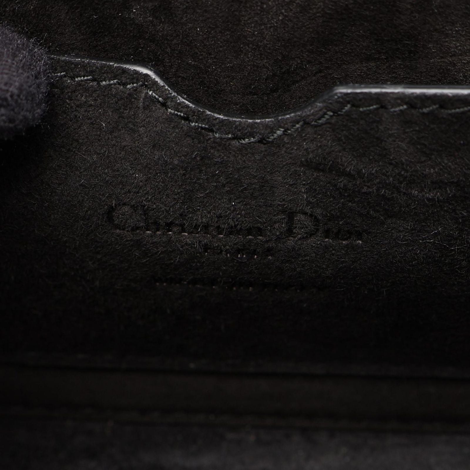 Dior Shoulder Bag Addict Small Box Black Leather — view 4