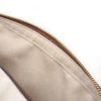 Gucci Shoulder Bag Jumbo GG Beige Brown Canvas Leather Interlocking — view 8