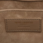 Saint Laurent Paris Shoulder Bag Blanc Fabric Leather le 57 — view 4