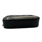 Fendi Shoulder Bag Leather Fender Che Black Crossbody Compact — view 3