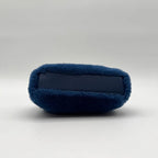 Fendi Shoulder Bag Micro Peekaboo Shearling Blue — view 6