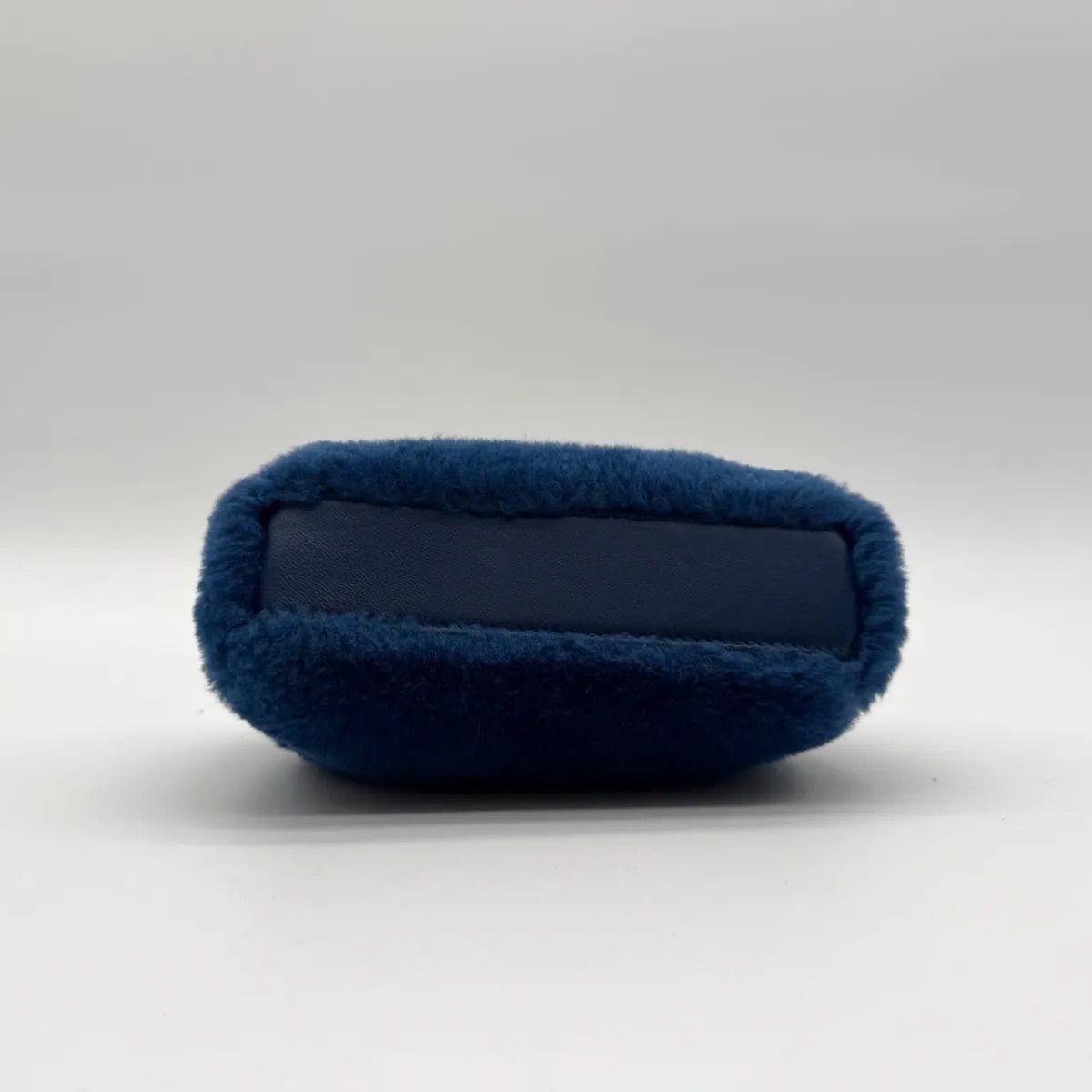 Fendi Shoulder Bag Micro Peekaboo Shearling Blue — view 6
