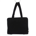 Prada Tote Triangle Plate Logo Nylon Black — view 3
