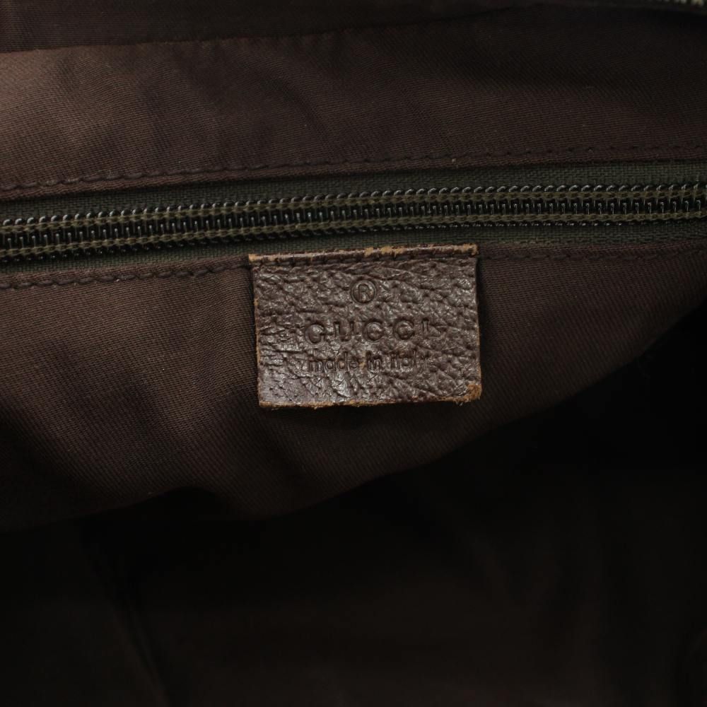 Gucci Shoulder Bag GG Canvas Sherry Line Brown YT — view 5