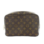 Louis Vuitton Monogram Trousse Toilet 23 Second Bag Brown