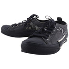 Dior Oblique Nylon Canvas Lava Black Sneakers