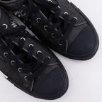 Dior Oblique Nylon Canvas Lava Black Sneakers — view 4