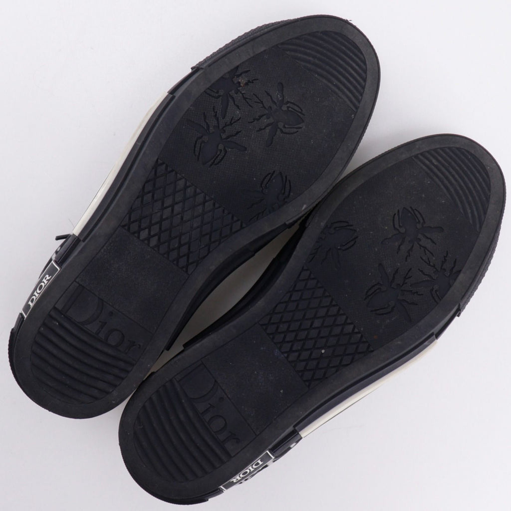 Dior Oblique Nylon Canvas Lava Black Sneakers — view 5