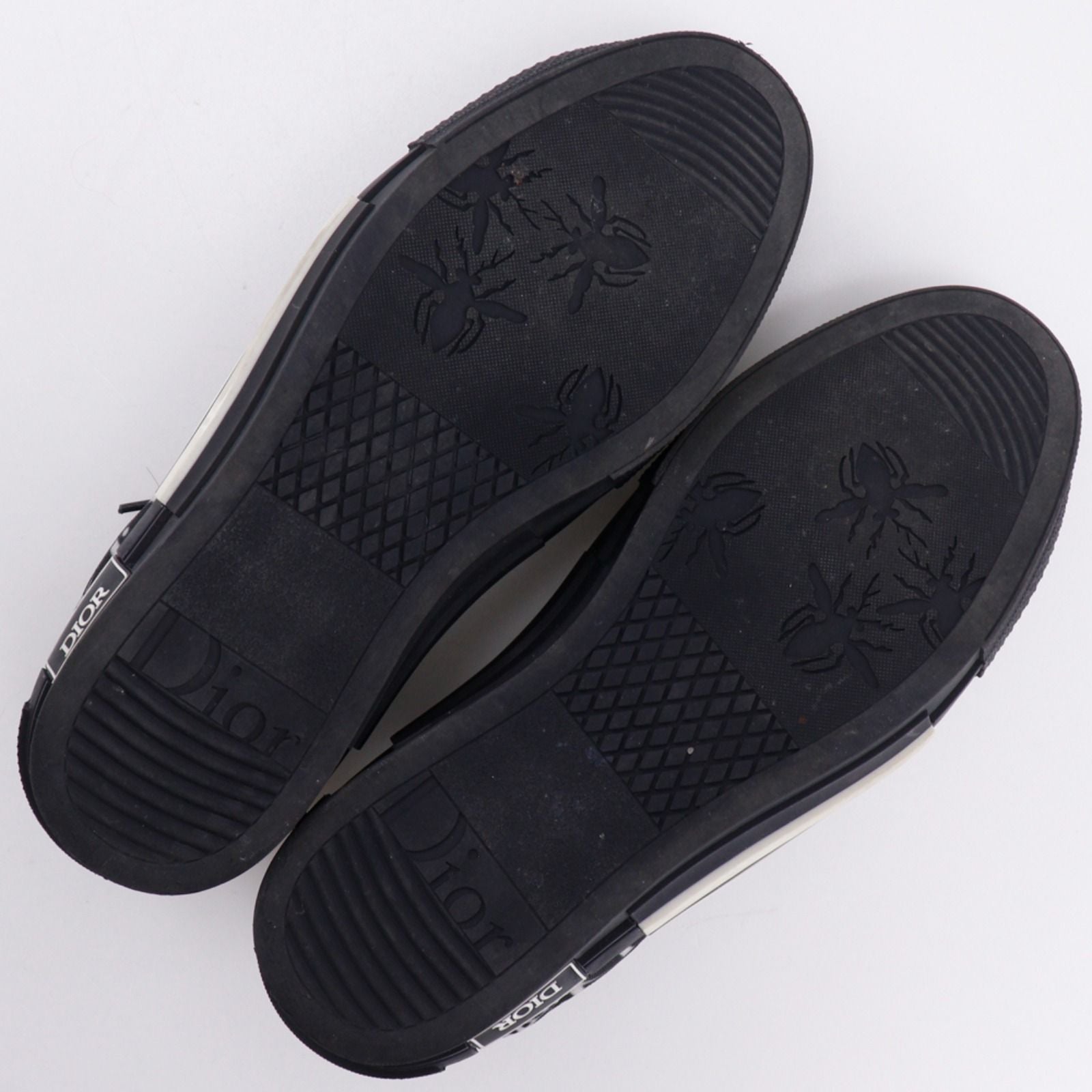 Dior Oblique Nylon Canvas Lava Black Sneakers — view 5