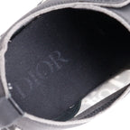 Dior Oblique Nylon Canvas Lava Black Sneakers — view 8