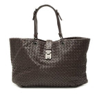 Bottega Veneta Intrecciato Tote Brown Leather