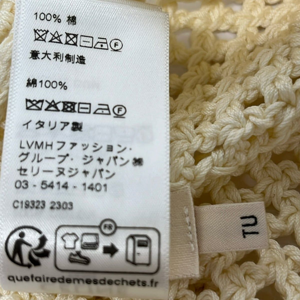 Celine Hat Ivory Cotton — view 6