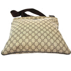 Gucci GG Supreme Shoulder Bag Brown Leather — view 5