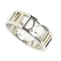 Tiffany & Co 925 Sterling Silver Atlas Open Heart Ring