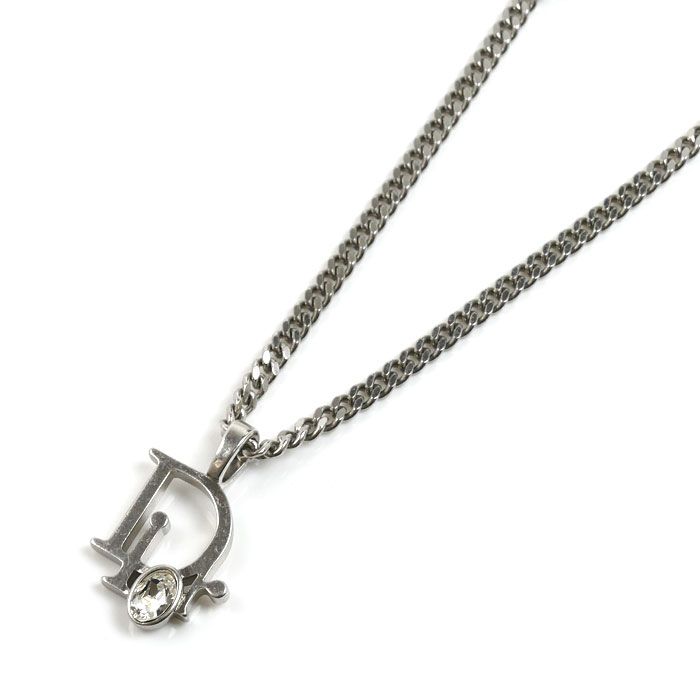 Dior Brass Sparkle Necklace 54 58 cm