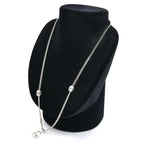Dior Brass Sparkle Necklace 54 58 cm — view 5