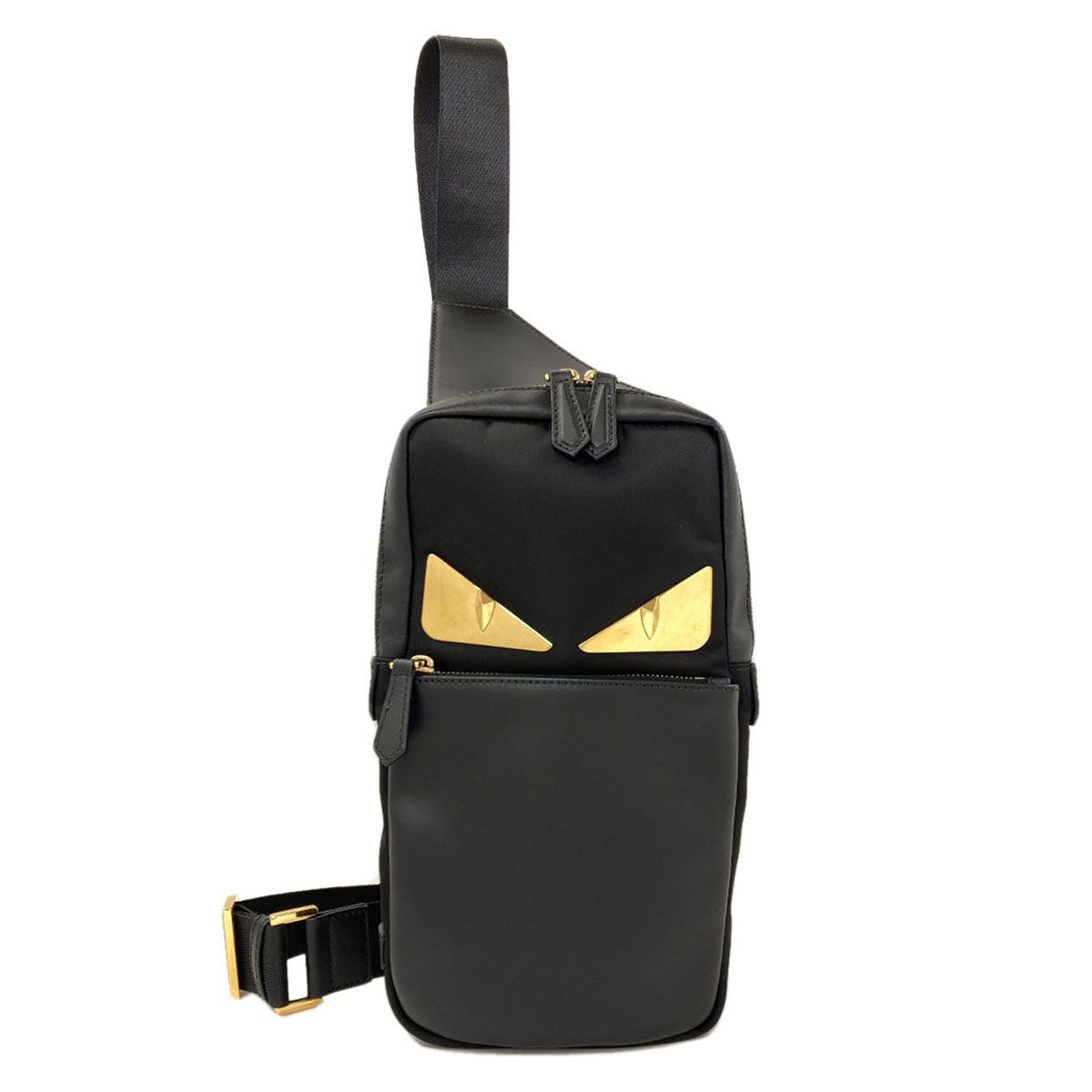 Fendi Monster Star Belt Bag Nylon Leather