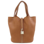 Hermes Picotin Lock Gold Silver Handbag Taurillon