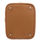 Hermes Picotin Lock Gold Silver Handbag Taurillon — view 4