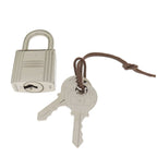 Hermes Picotin Lock Etoupe Silver Handbag Taurillon — view 8