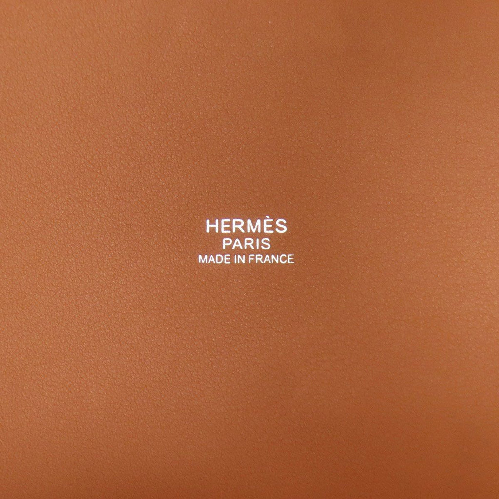 Hermes Picotin Lock PM Couverture Silver Handbag Toile Ash Swift — view 6