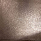 Hermes Picotin PM Tourtier Gray Silver Handbag Chevre — view 6