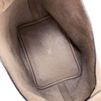 Hermes Picotin PM Tourtier Gray Silver Handbag Chevre — view 5