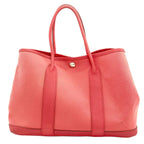 Hermes Garden Party TPM Silver Handbag Toile Officier — view 2