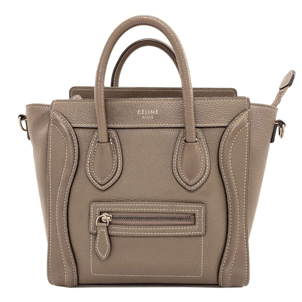 Celine Luggage Nano 2-Way Handbag Calf