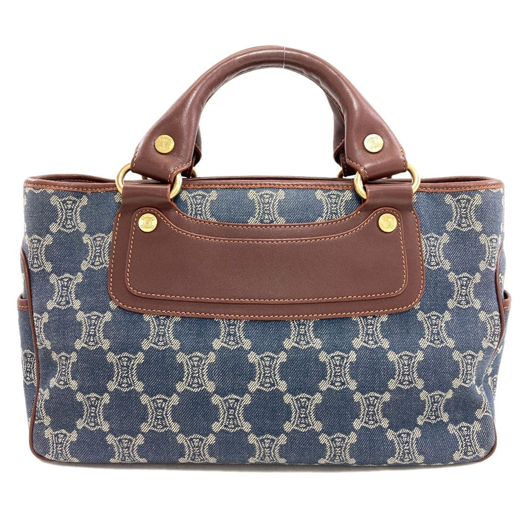 Celine Boogie Bag Handbag Denim Leather — view 2