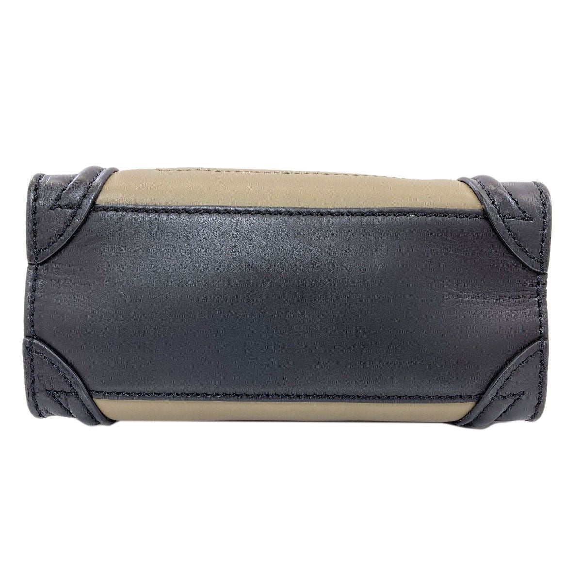Celine Luggage Nano 2-Way Handbag Calf — view 4