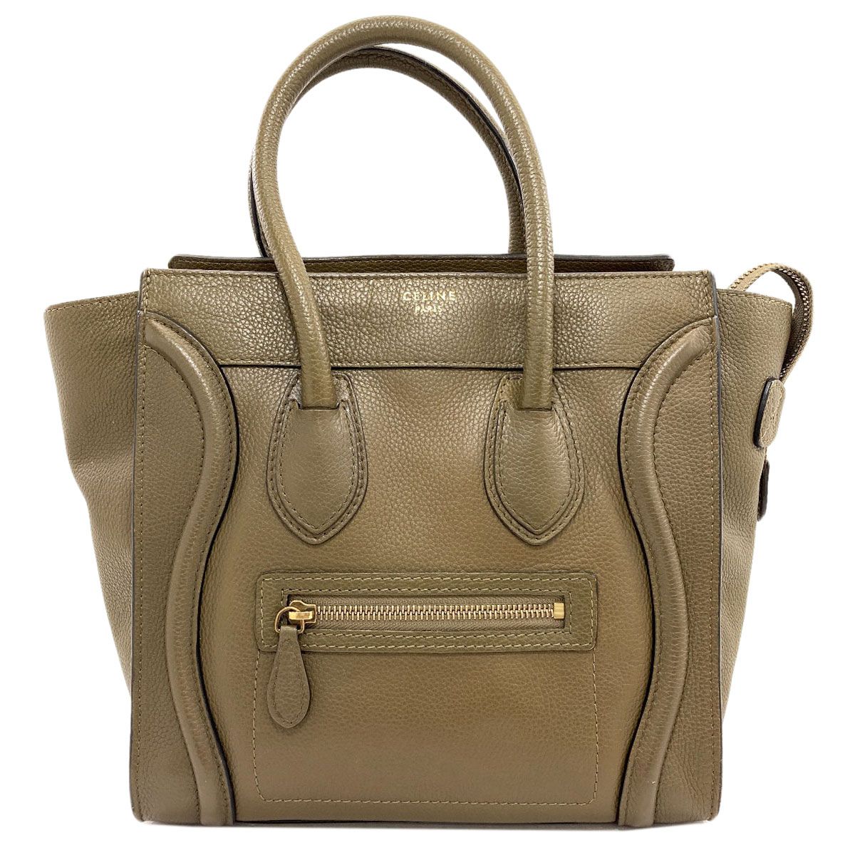 Celine Luggage Micro Handbag Calf
