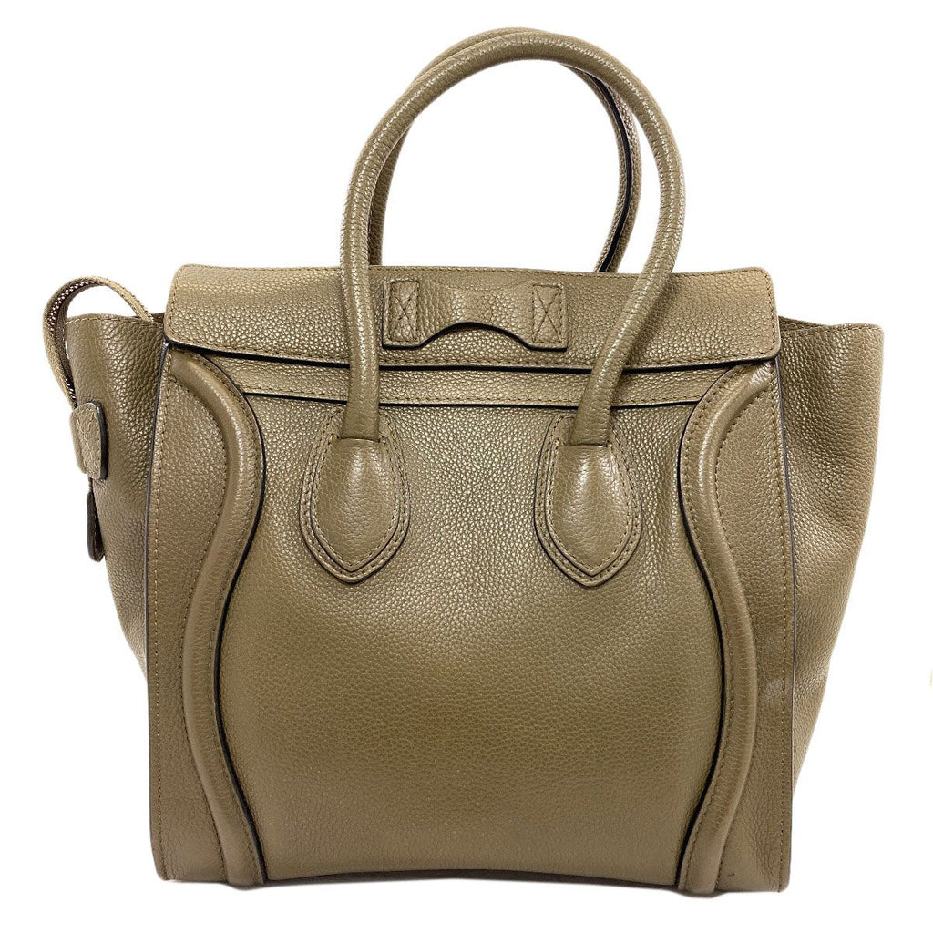Celine Luggage Micro Handbag Calf — view 2