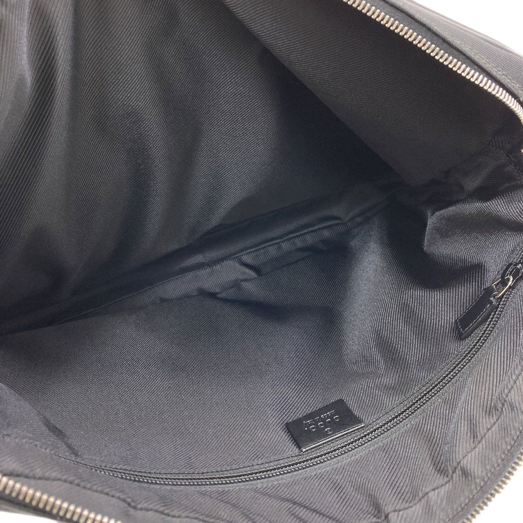 Gucci Logo Shoulder Bag Nylon Canvas — view 5