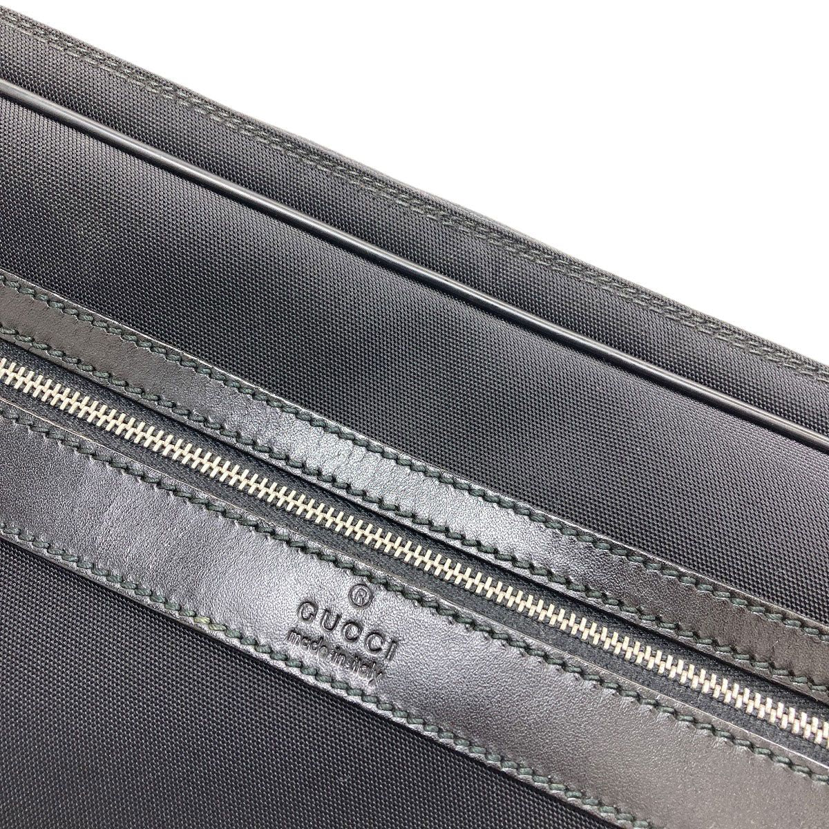 Gucci Logo Shoulder Bag Nylon Canvas — view 8
