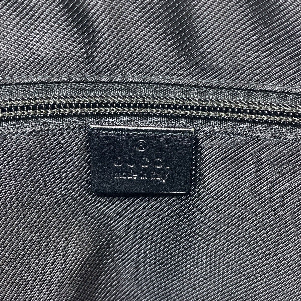 Gucci Logo Shoulder Bag Nylon Canvas — view 6