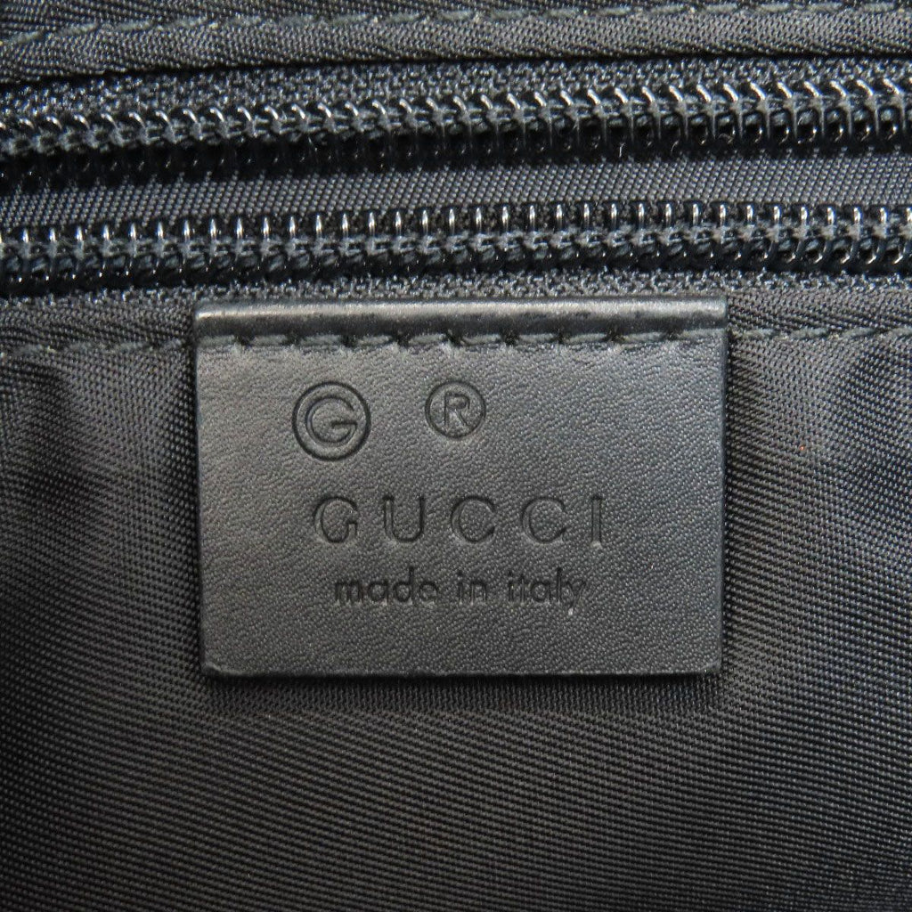 Gucci Long Shoulder Sherry Line Bag Canvas Leather — view 6