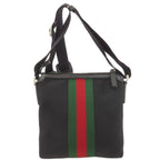 Gucci Long Shoulder Sherry Line Bag Canvas Leather — view 2