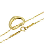 Tiffany & Co Open Heart Necklace 18k Yellow Gold — view 2