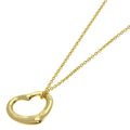 Tiffany & Co Open Heart Necklace 18k Yellow Gold