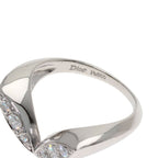 Dior Diamond Ring Silver — view 5