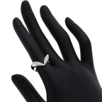 Dior Diamond Ring Silver — view 7