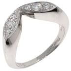 Dior Diamond Ring Silver — view 2