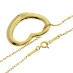 Tiffany & Co Open Heart Necklace 18k Yellow Gold — view 2