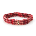 Chanel Tweed Turnlock CC Logo Belt