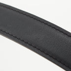 Hermes Molle Leather Reversible Belt Noir Etoupe 75 — view 8