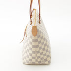 Louis Vuitton Damier Azur Jena PM Tote White — view 4