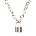Tiffany & Co 925 Cadena Lock Chain Necklace Silver