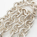 Tiffany & Co 925 Cadena Lock Chain Necklace Silver — view 6